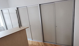 Archive racks SYS with sliding doors