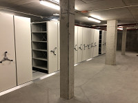 Mobile archive racks - European Court of Justice in Luxembourg