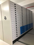 Mobile drawer cabinets for Oncology institute of Ljubljana