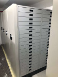 Mobile drawer cabinets for Oncology institute of Ljubljana