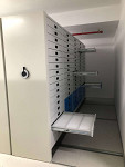 Mobile drawer cabinets for Oncology institute of Ljubljana