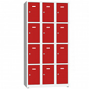 Lockable box locker